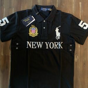 Ralph Lauren Black Polo Shirt